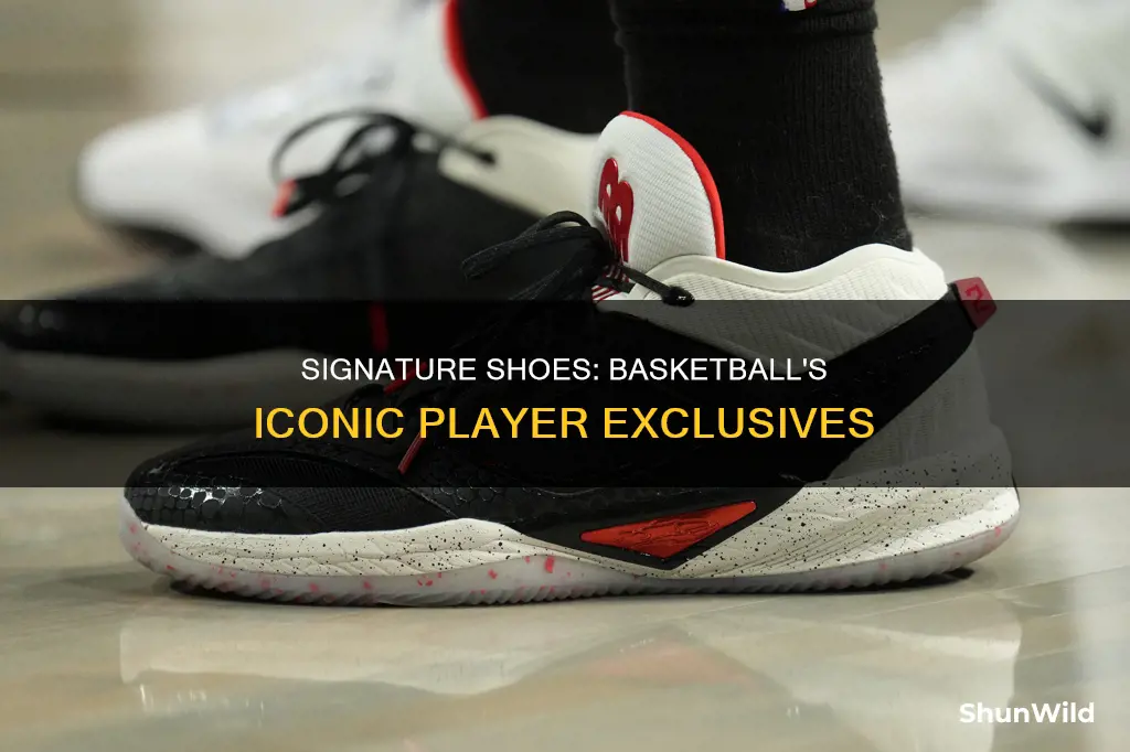 what basketball players have signature shoes