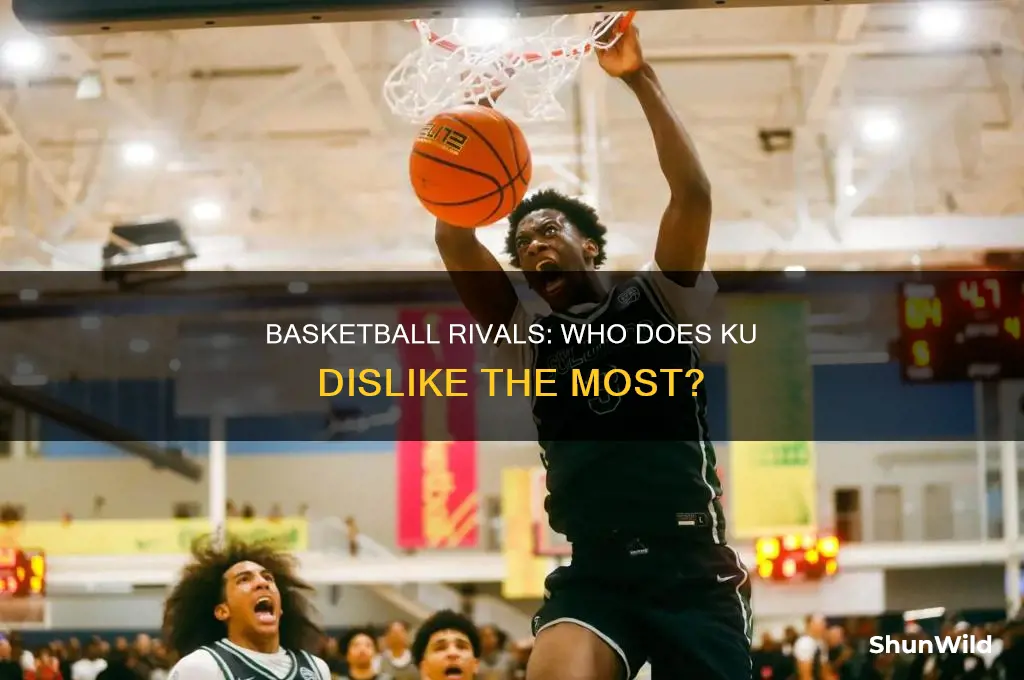 what basketball programs ku hates