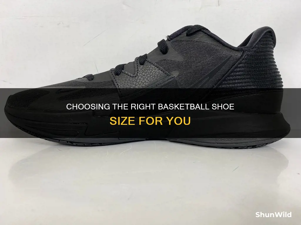 what basketball shoe size should i get