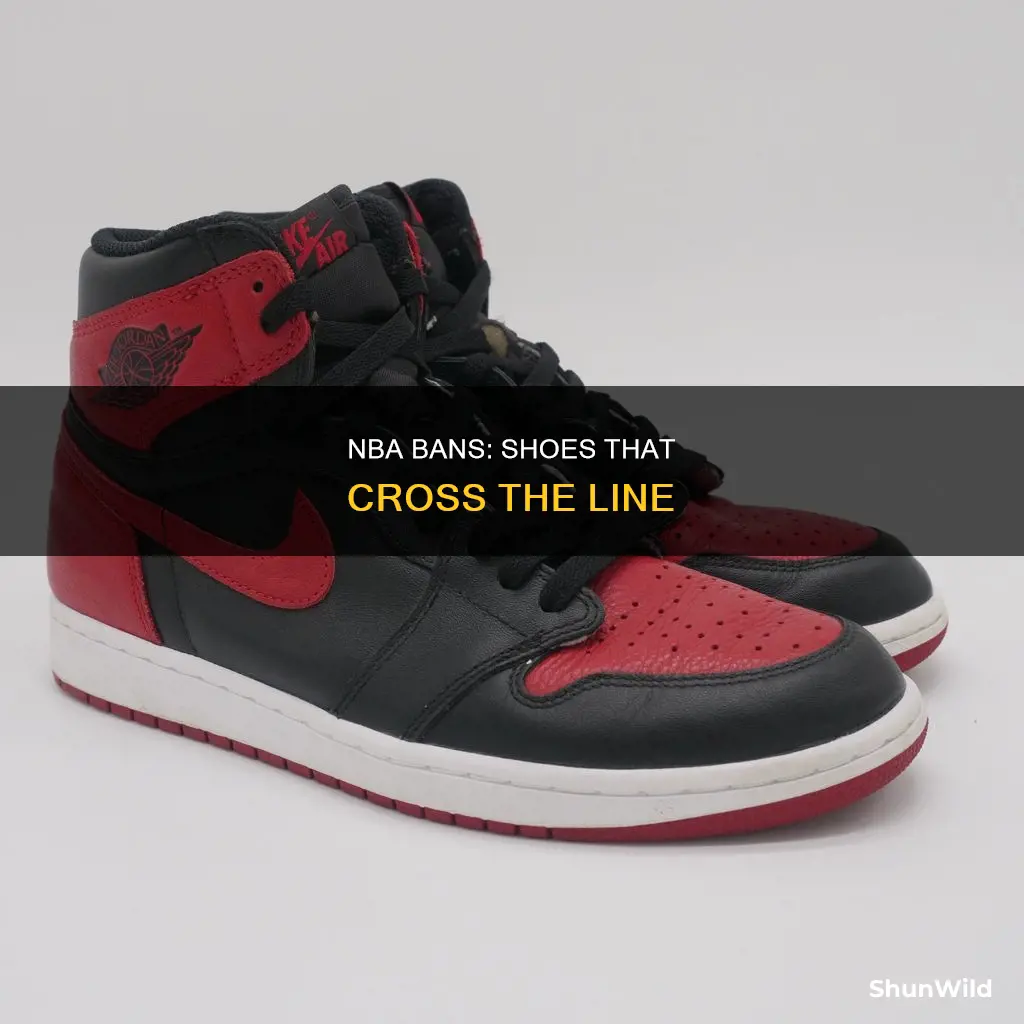 what basketball shoes are banned in the nba