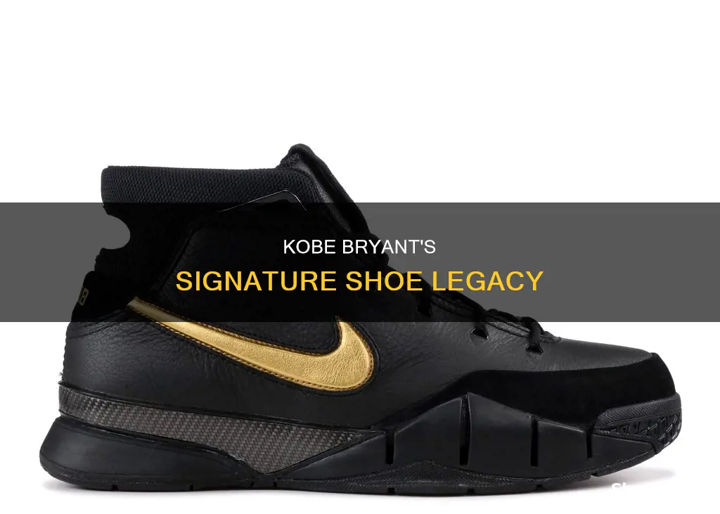 what basketball shoes did kobe bryant wear