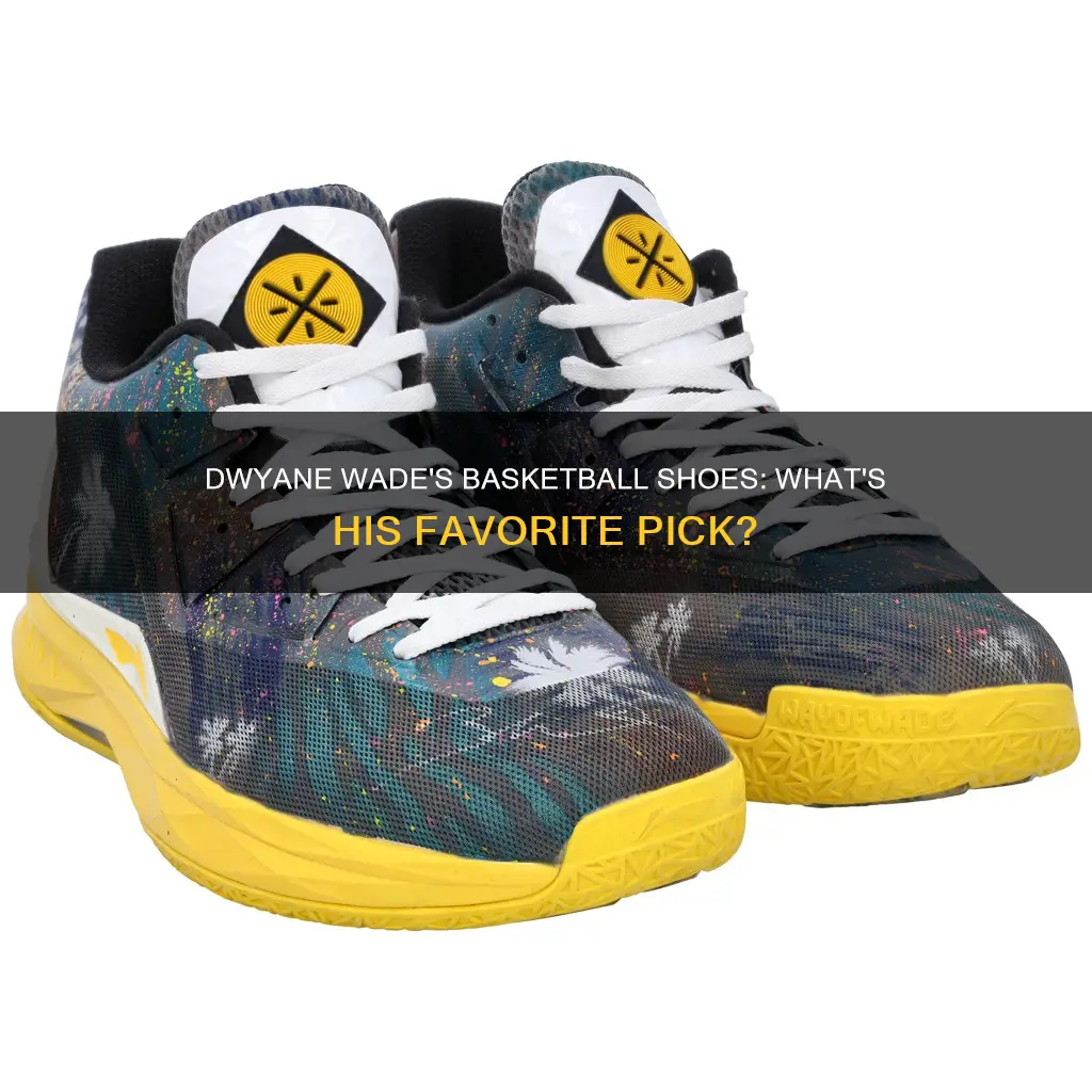 what basketball shoes does dwyane wade wear