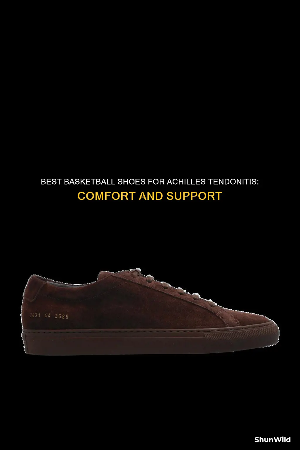 what basketball shoes should i get with achilles tendonitis