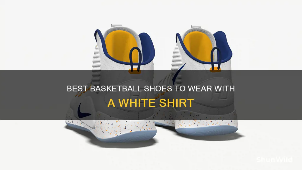 what basketball shoes to wear with a white shirt