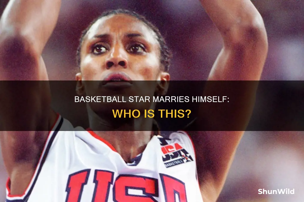 what basketball star married himself