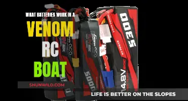 Best Batteries for a Venom RC Boat