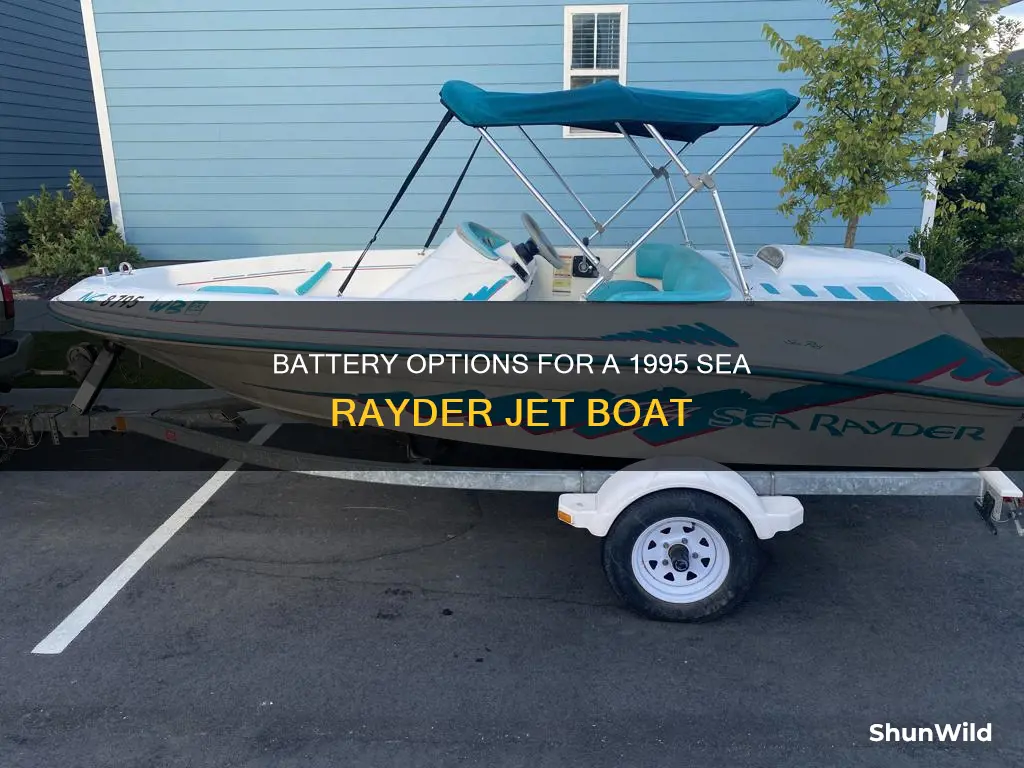 what battery does a 1995 sea rayder jet boat