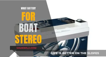 Boat Stereo Battery: Choosing the Right Power Source