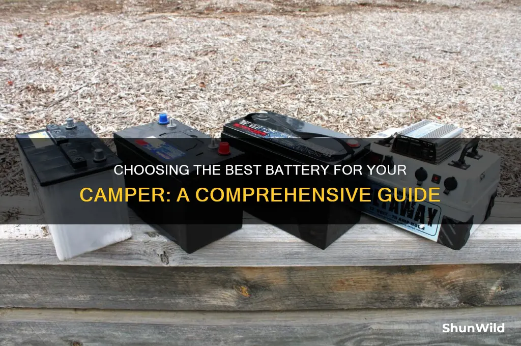 what battery for camper