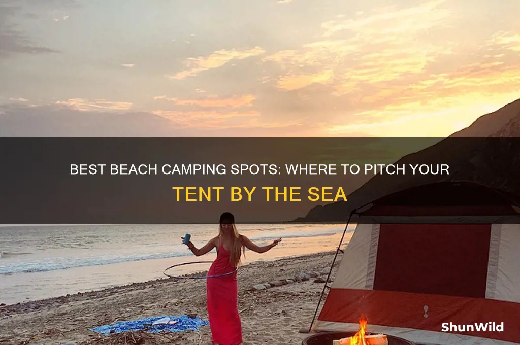 what beaches can you camp on