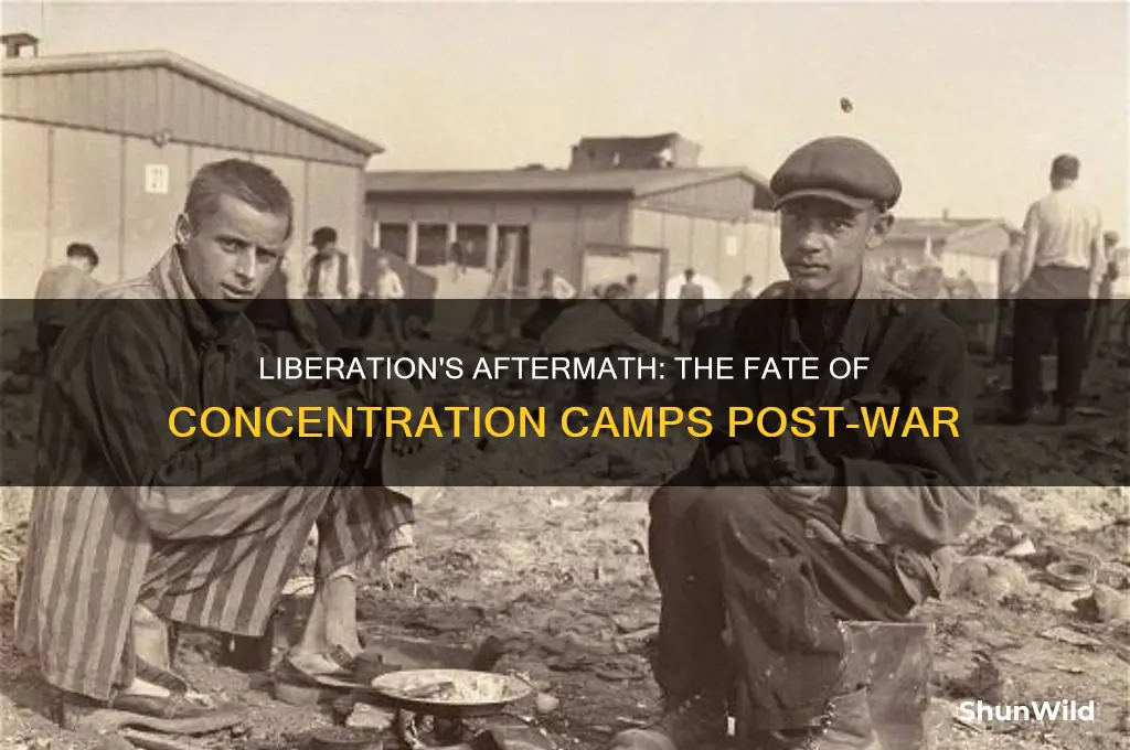 what became of the concentration camps after the war ended