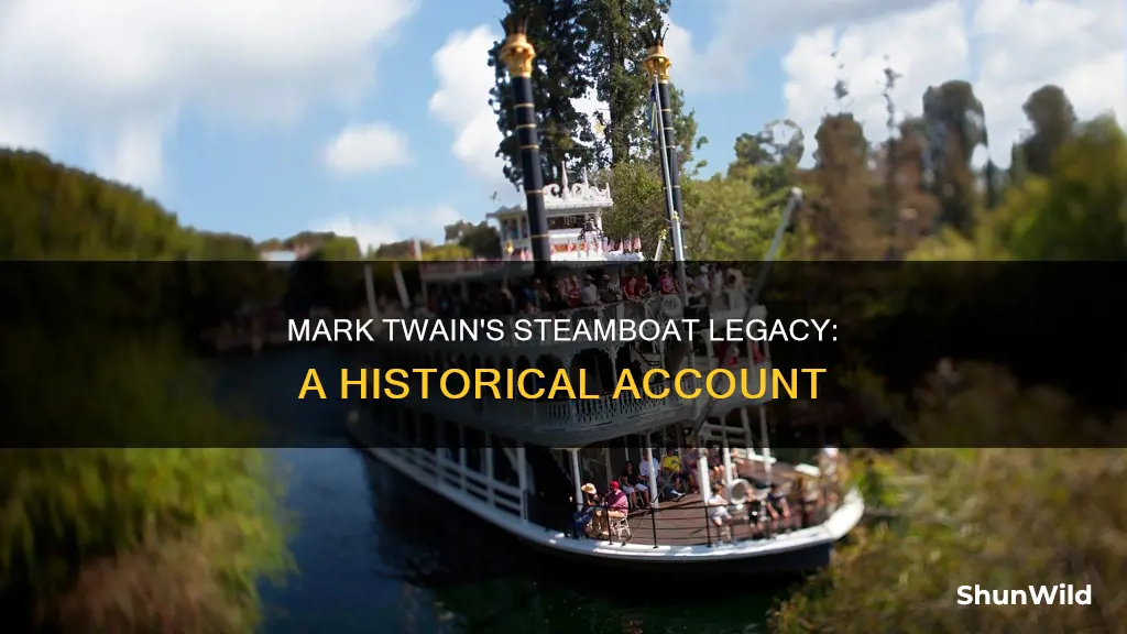 what boat did mark twain work on