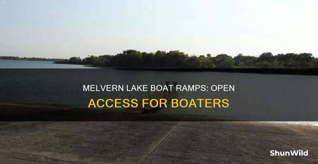 what boat ramps are open at melvern lake