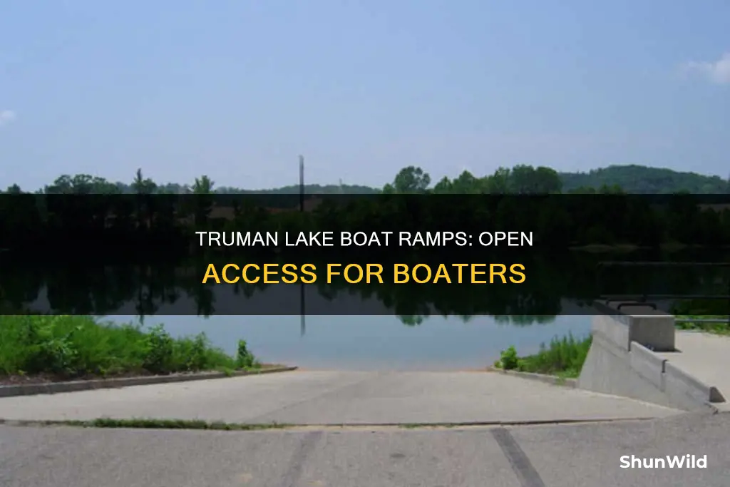 what boat ramps are open at truman lake