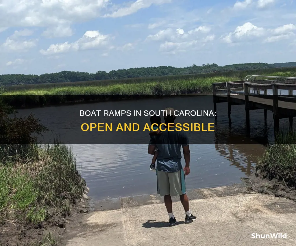 what boat ramps are open in sc