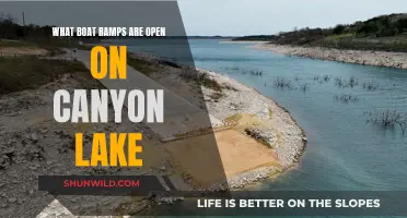 Best Boat Ramps to Use at Canyon Lake