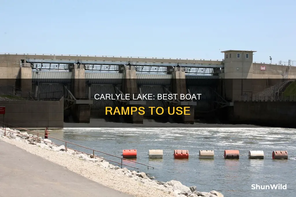 what boat ramps are open on carlyle lake