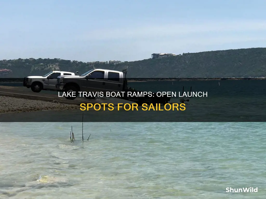 what boat ramps are open on lake travis