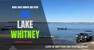 Lake Whitney Boat Ramps: Open Access for Boaters