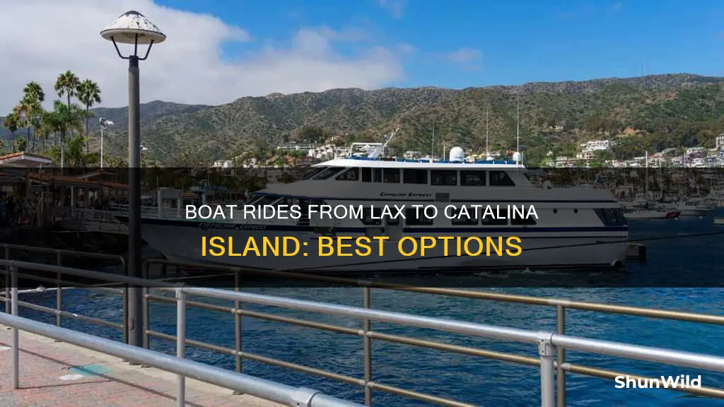 what boat ride go from lax to catalina island