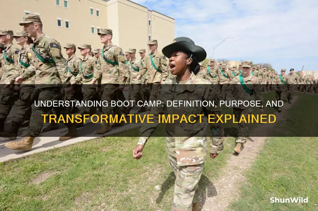 what boot camp means