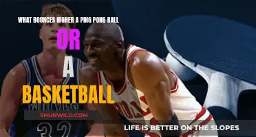 The Great Bounce-Off: Ping Pong vs Basketball