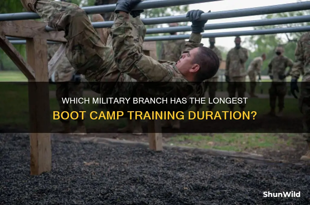what branch has the longest boot camp