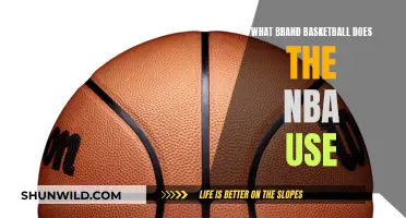NBA's Official Basketball: Brand and Make