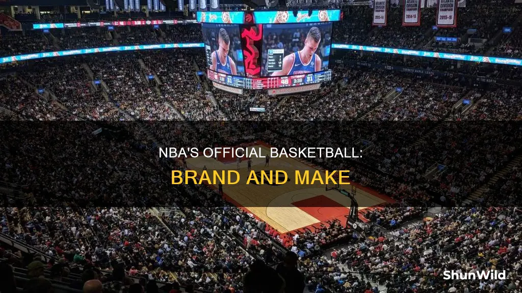 what brand basketball does the nba use
