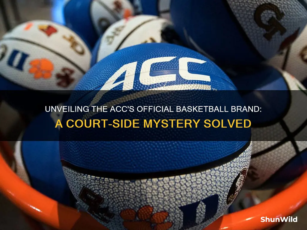 what brand of basketball does the acc use