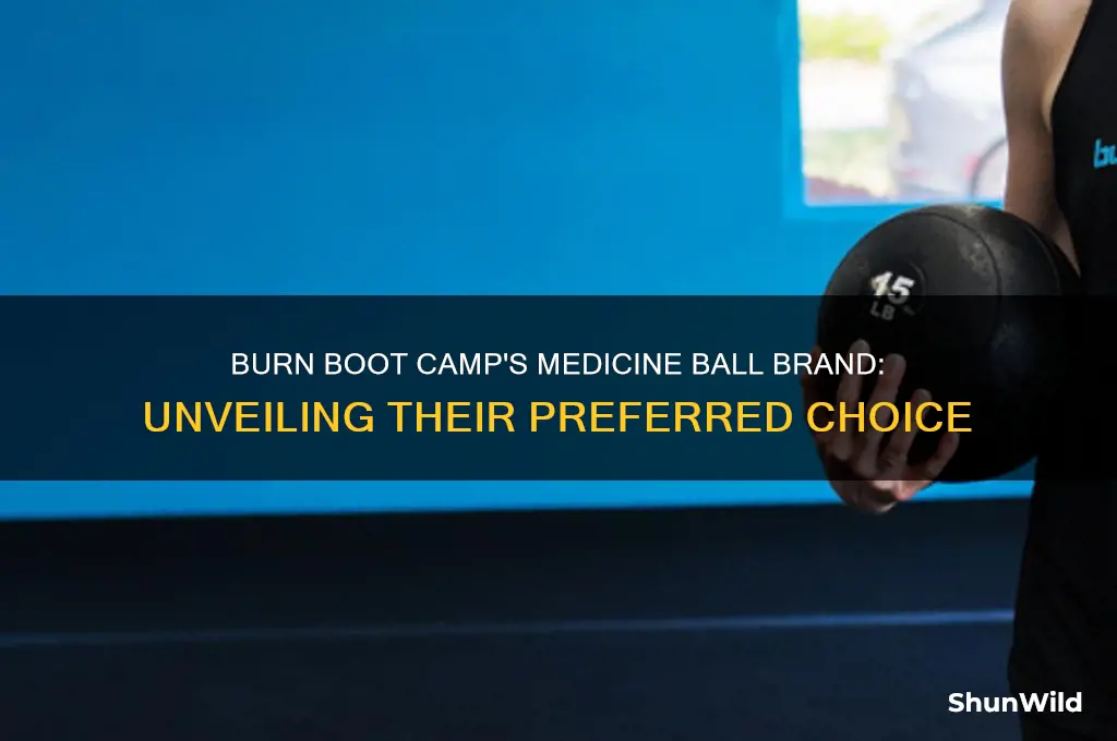 what brand of medicine ball does burn boot camp use