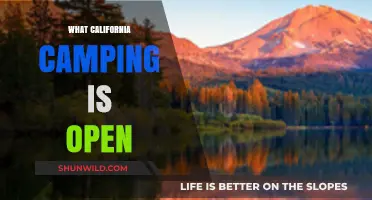 Discover Open California Camping Sites for Your Next Outdoor Adventure