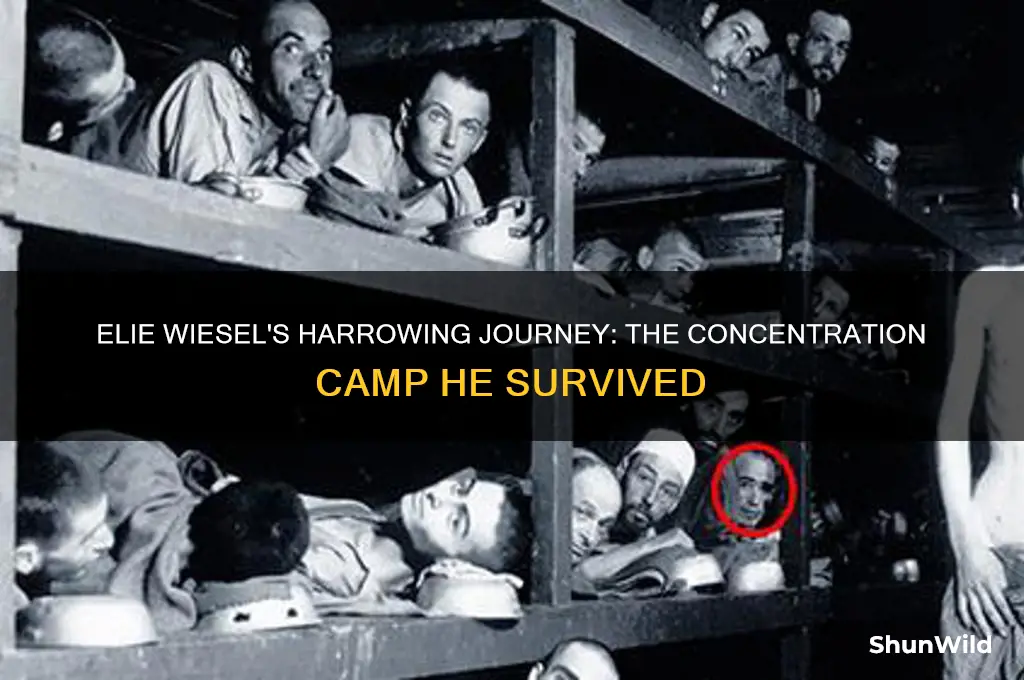 what camp was elie wiesel
