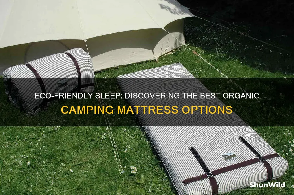 what camping mattress is organic