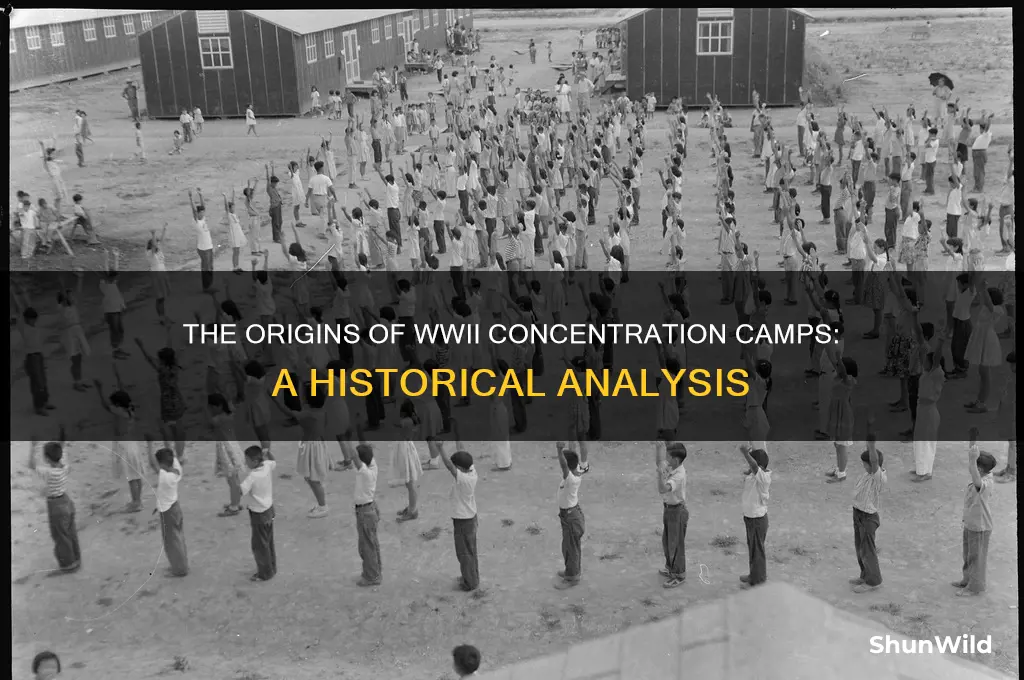 what caused concentration camps to start in ww2