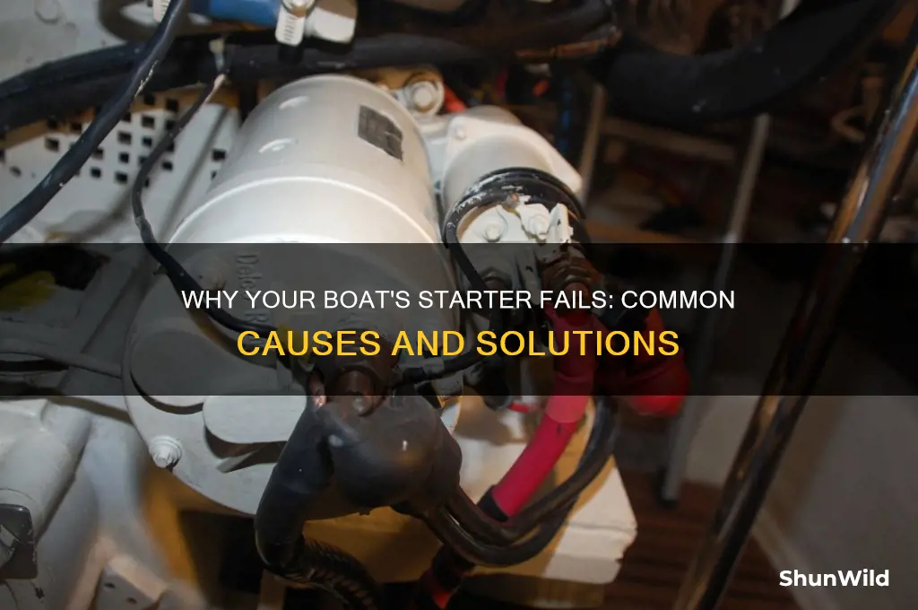 what causes a boat starter to go bad