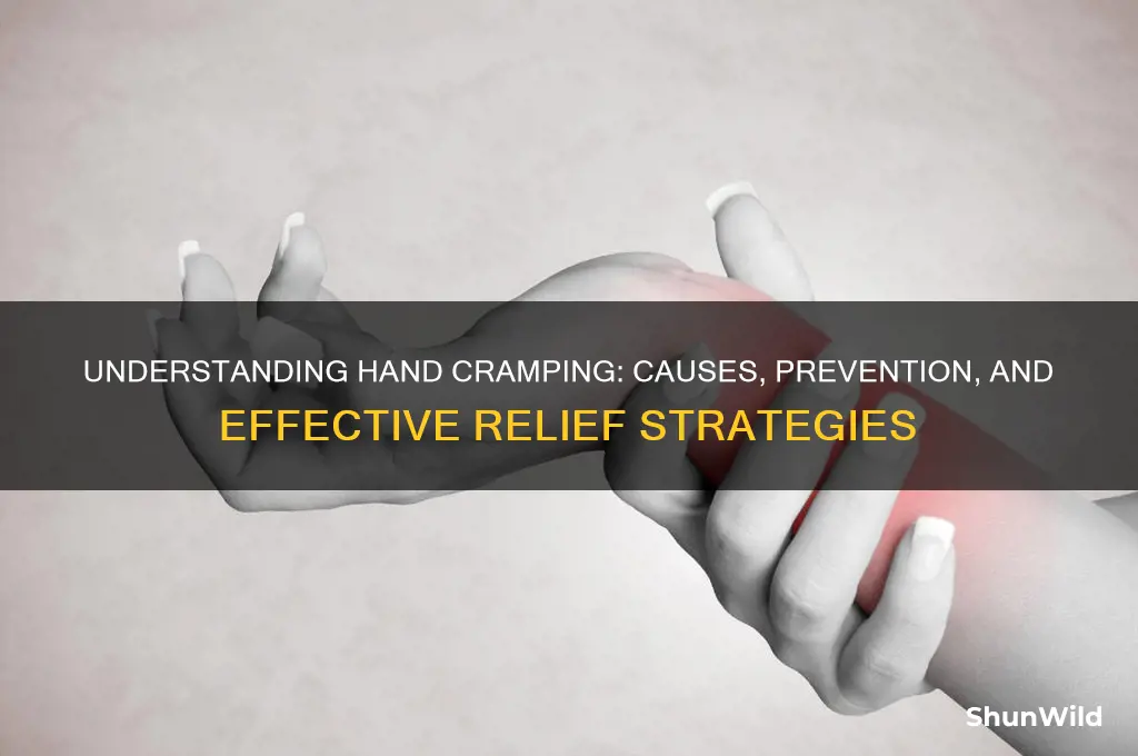what causes hands to camp