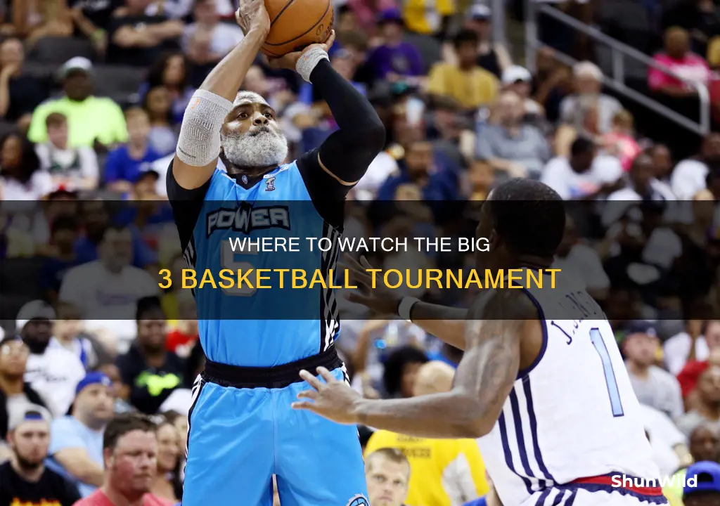 what channel does the big 3 basketball tournament come on
