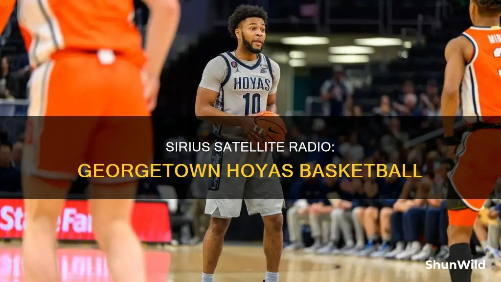 what channel georgetown hoyas mens basketball sirius satellite radio