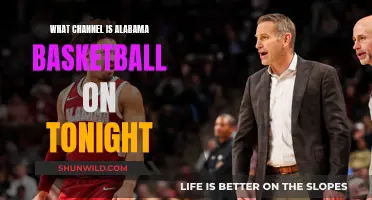 Find Out: Alabama Basketball Channel Tonight