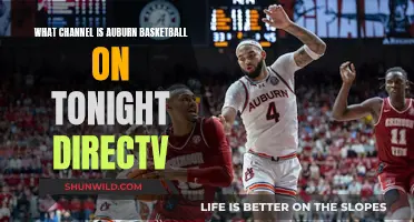 Auburn Basketball: Tonight's Channel Guide on DIRECTV