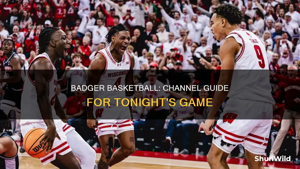 what channel is badger basketball on tonight