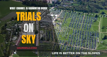 Badminton Horse Trials: Sky Channel Guide