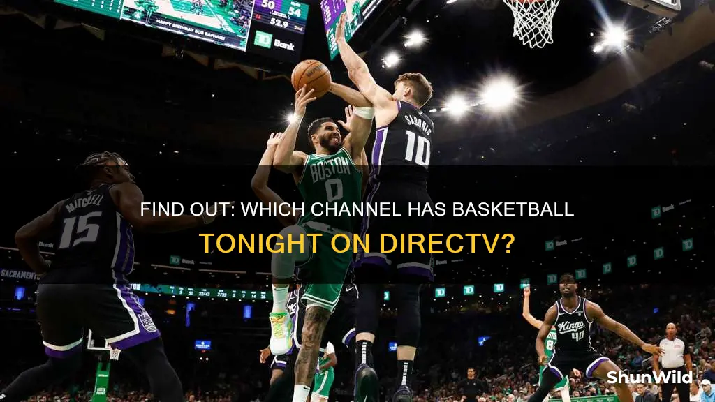 what channel is basketball on directv tonight