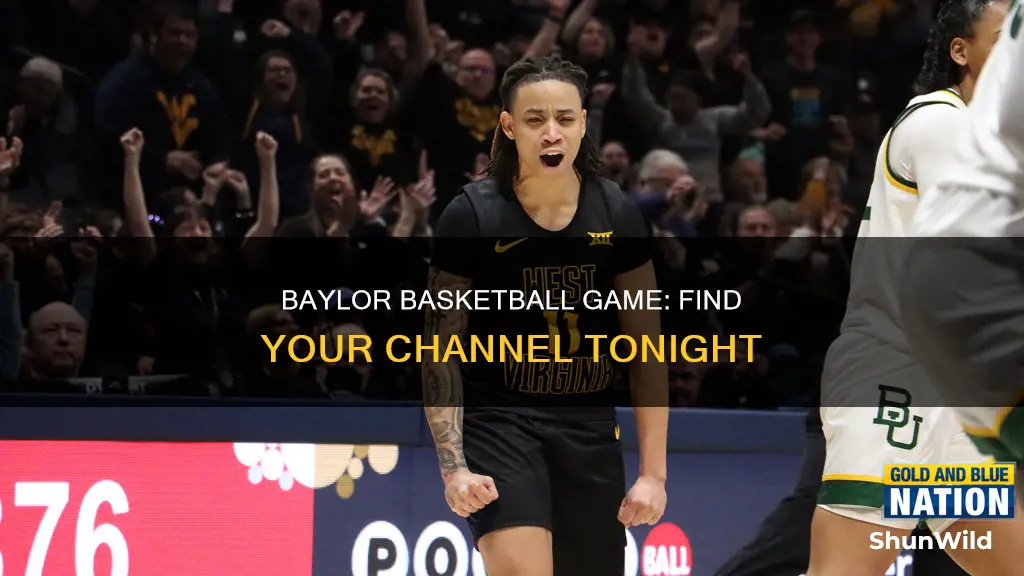 what channel is baylor basketball on tonight