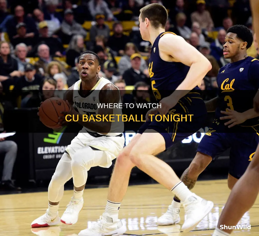 what channel is cu basketball on tonight