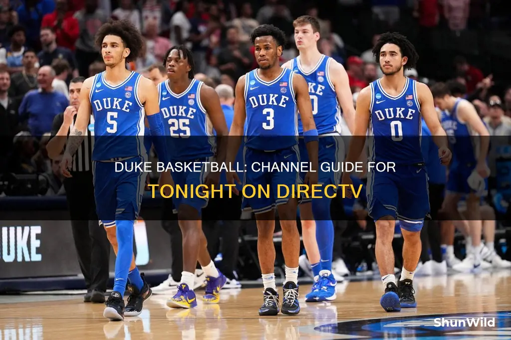 what channel is duke basketball on tonight on directv