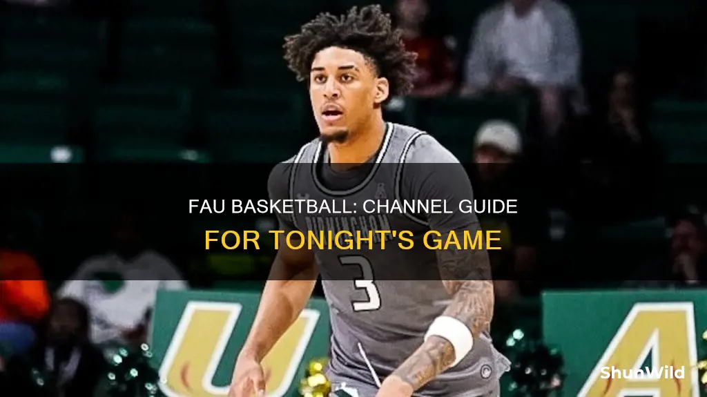 what channel is fau basketball on tonight