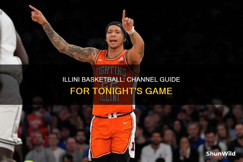 what channel is fighting illini basketball on tonight