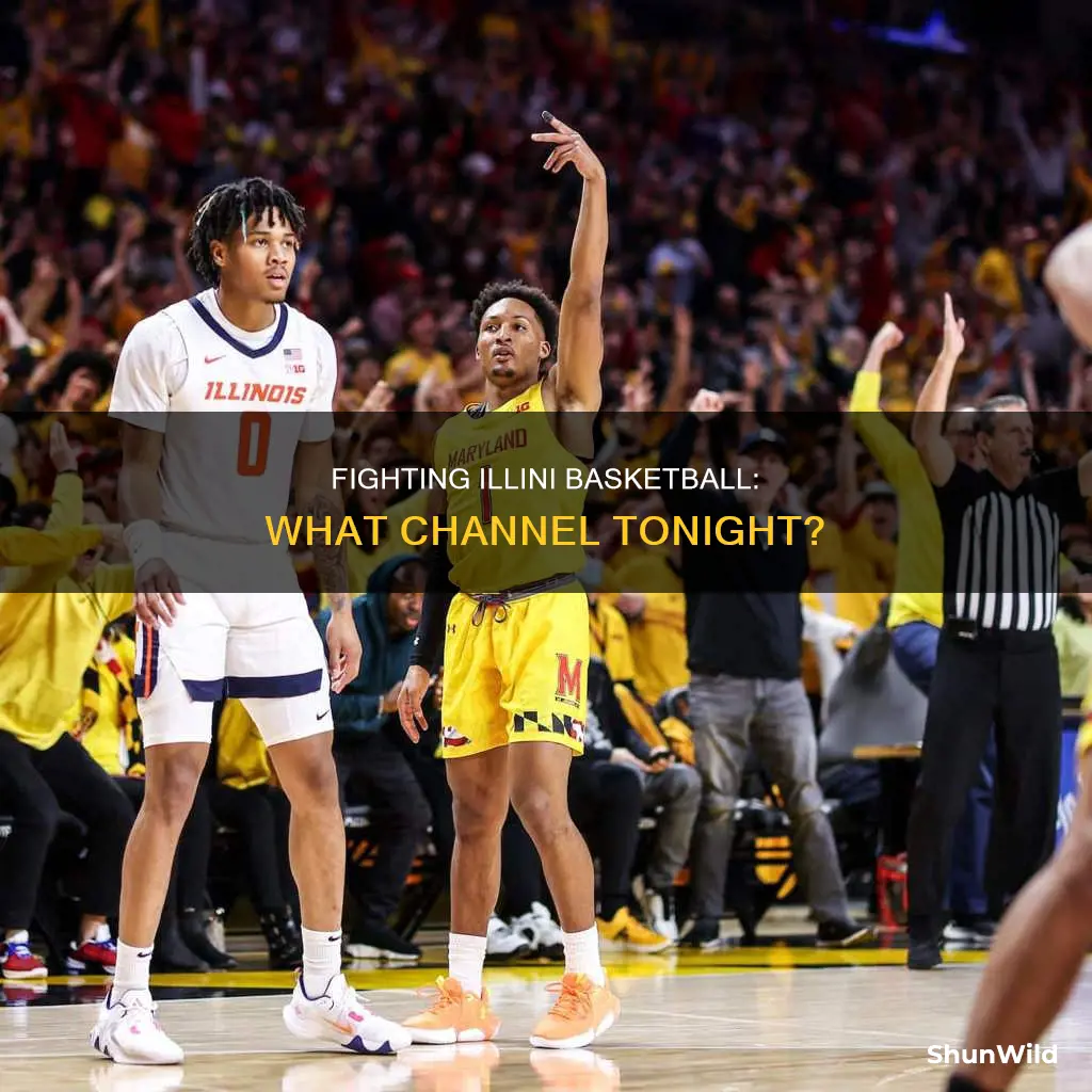 what channel is fighting illini basketball on tonight